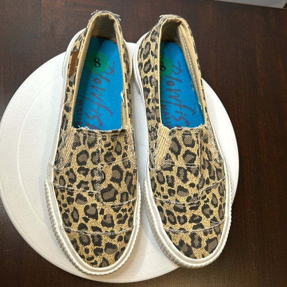 Blowfish Malibu Leopard Print Slip On Sneakers Women’s Size 8 - Picture 4 of 17